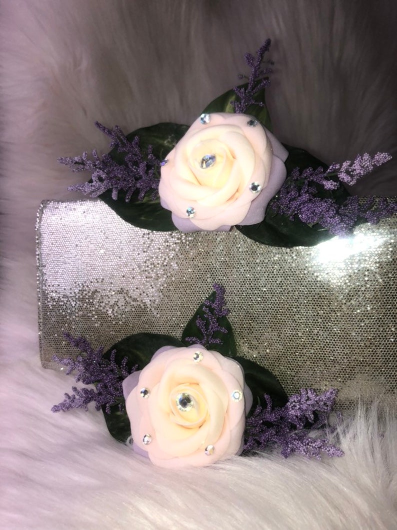 Matching floral headbands