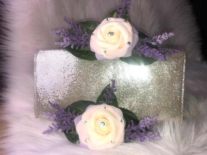 Matching floral headbands
