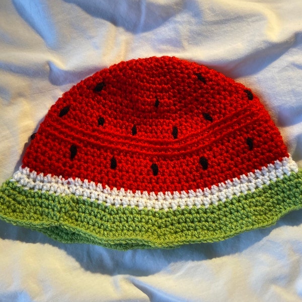 Watermelon Hat Etsy