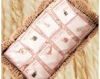E-Reader Charms - USB C Dust Plug Charms - Girly Bookish Gifts - Booktok E-Reader Accessories - Cute Book Jewelry