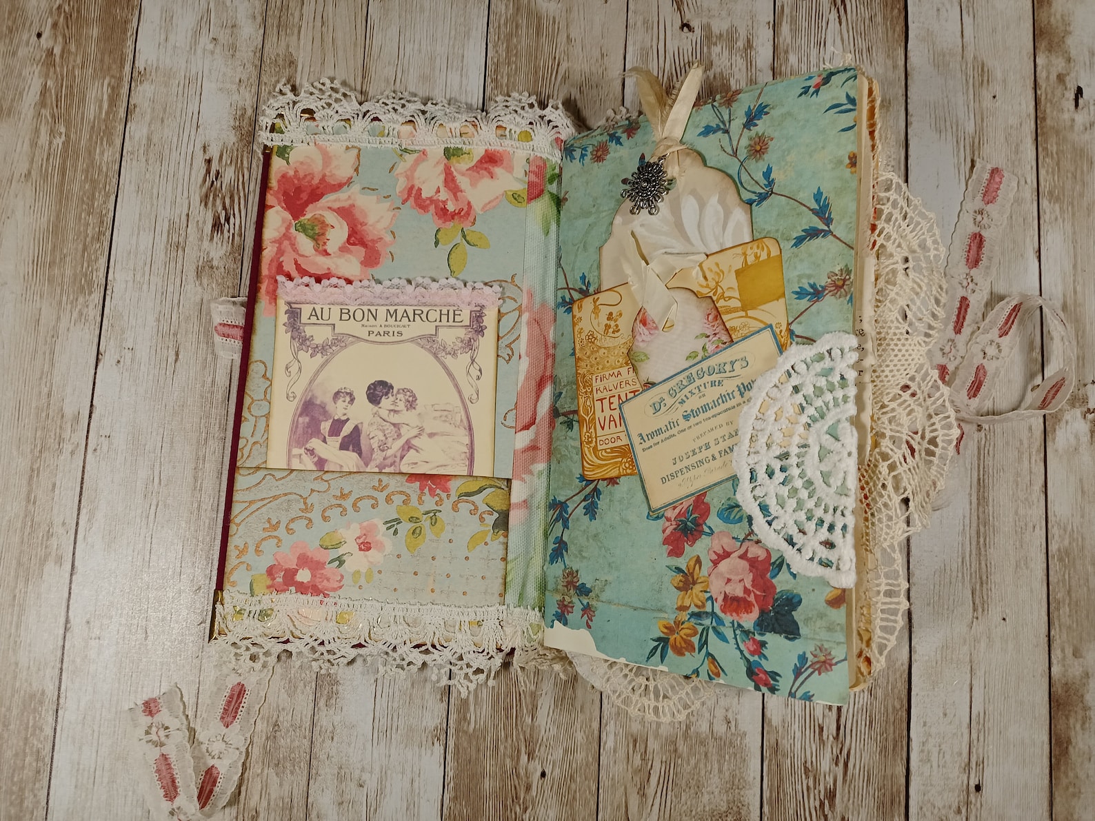 Florial French Garden Junk Journal - Etsy