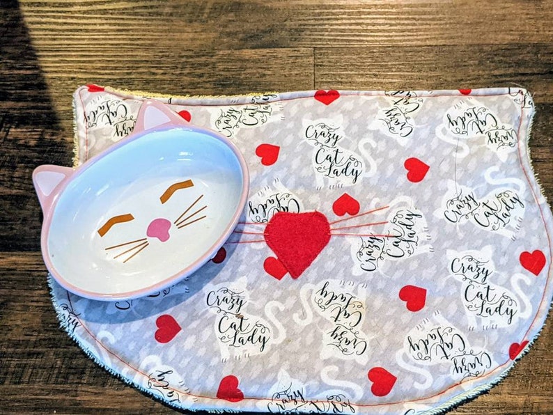 personalized cat placemats