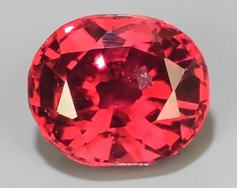 2.85 carats Oval Cut Top Grade Natural Dark Maroon Spinel Loose Gemstone From Africa 9*7*6 mm