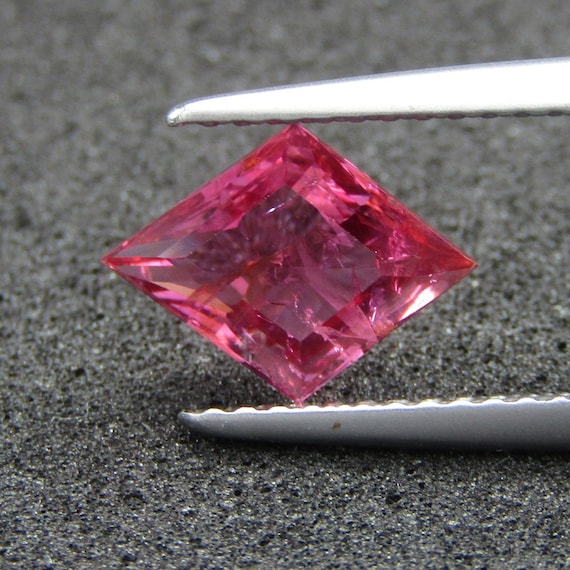 1.31 Cts Mahenge Spinel: Orange Kite Cut Loose Gemstone