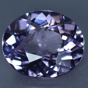 0.37 Cts  Natural Lavender Purple  Spinel  Loose Gemstone Oval Cut