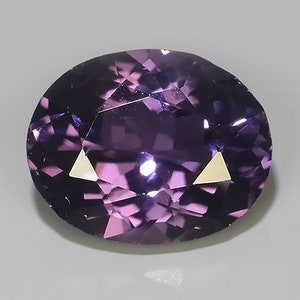 1.18 Cts  Natural  Purple Spinel Loose Gemstone Oval Cut