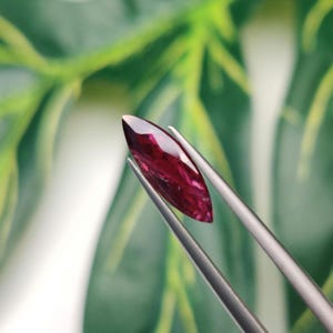 1.20 Cts Natural Ruby Pigeon Blood Loose Gemstone Marquise Cut Certified