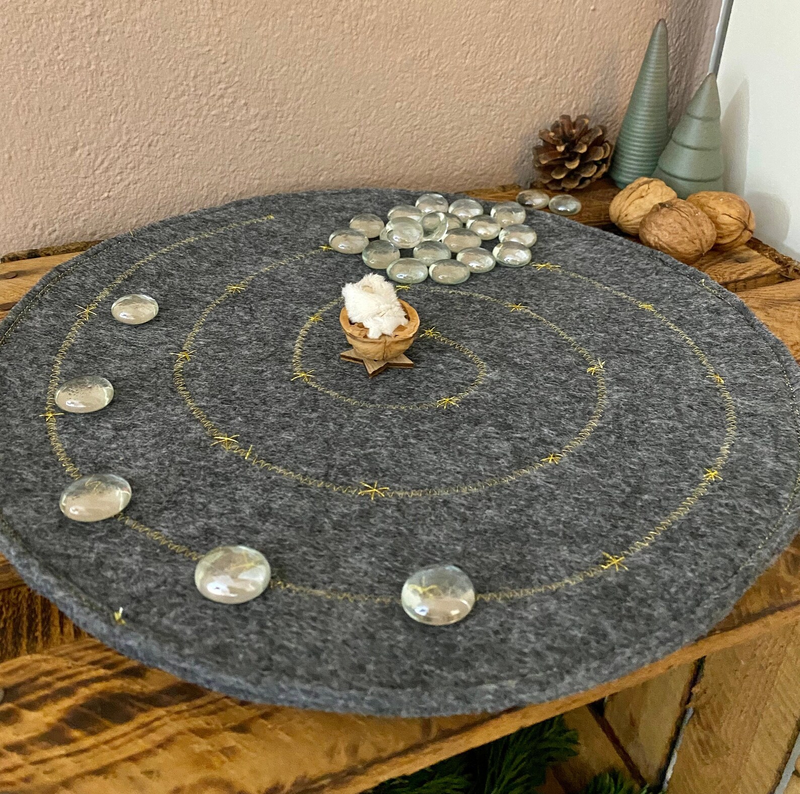 Advent Spiral / Advent Wreath / Advent Calendar / Seasonal Etsy UK