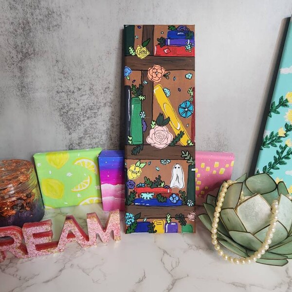 Acrylic Bookshelf Etsy