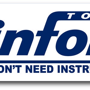 Binford Tools Sticker 8&quot; x 2.25&quot; High Quality