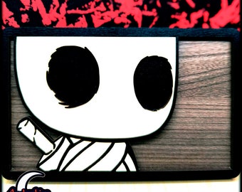Hollow Knight wooden decoration