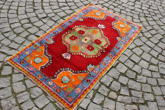 トルコ ラグ 絨毯 ビンテージ アナトリアラグ 一点物ビンテージラグ170 x 280 cm（トルコ絨毯、アナトリア