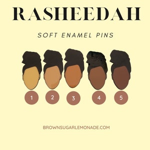 Black Headwrap Soft Enamel Pin, African American Women, Pin for Jacket, Lapel Pins