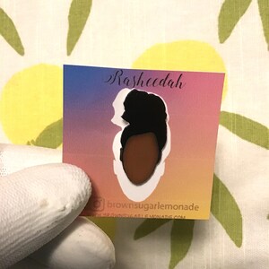 African American Woman Headwrap Pins, Decorative Pins, Pin for Jacket, Backpack Pins, Black Woman Pins, Black Owned Shop Chocolate