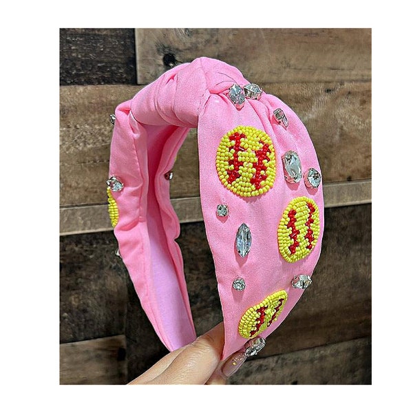 Softball Headband Etsy