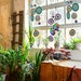 Bohemian Glass Bead Holiday Wind Chime Window Suncatcher Memorial Mandala Boho Decor 