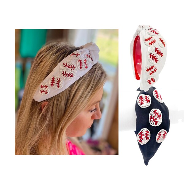 Baseball Headband Etsy