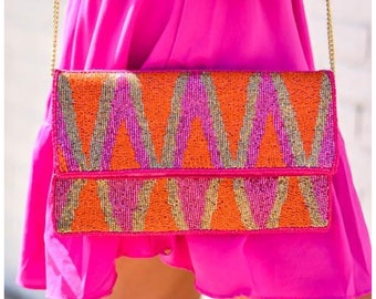 pink clutches