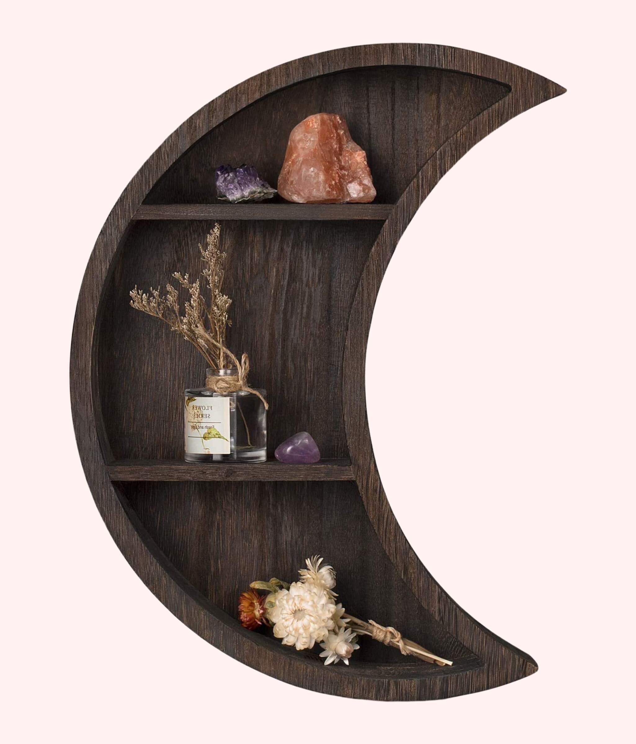 wood moon shelf wood moon shelf