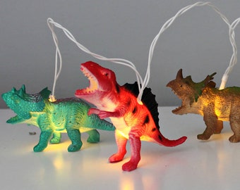 Kids Room Dinosaur Decor LED String Lights