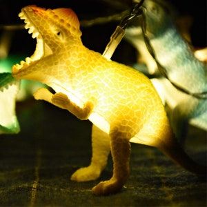 Kids Room Dinosaur Decor LED String Lights image 7