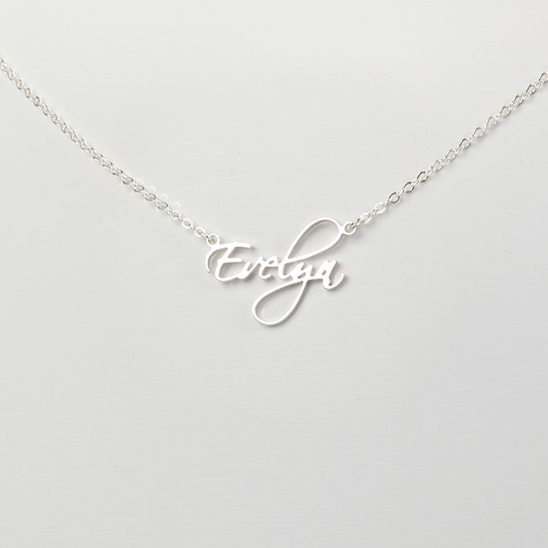 Name Necklace Personalized Necklace Personalized Jewelry Etsy