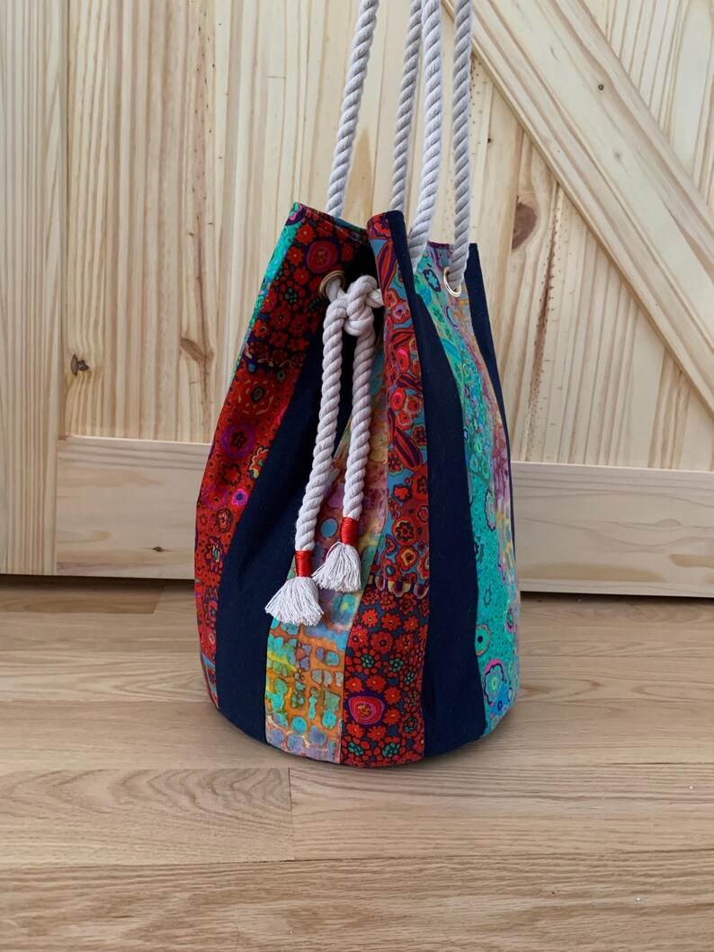 Patchwork Bag Sewing Pattern PDF, Instant Download, Easy Skill Level ...