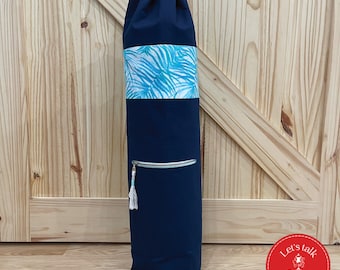 Borsa tappetino YOGA, MODELLO di cucito, File digitale, Scarica Pdf, Facile seguire passo dopo passo, Istruzioni in inglese e francese, Fai da te, Parliamo di cucito