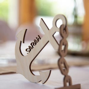 Anker mit individuellen Namen, Trauung, personalisiertes Hochzeitsgeschenk
