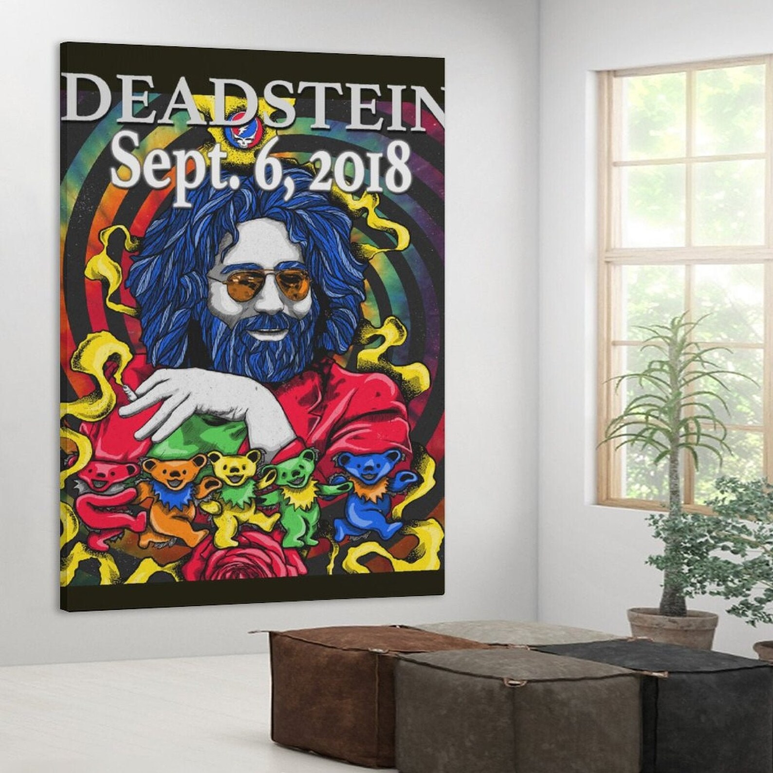 Grateful Dead Poster Vintage Poster Canvas Art Poster and Etsy