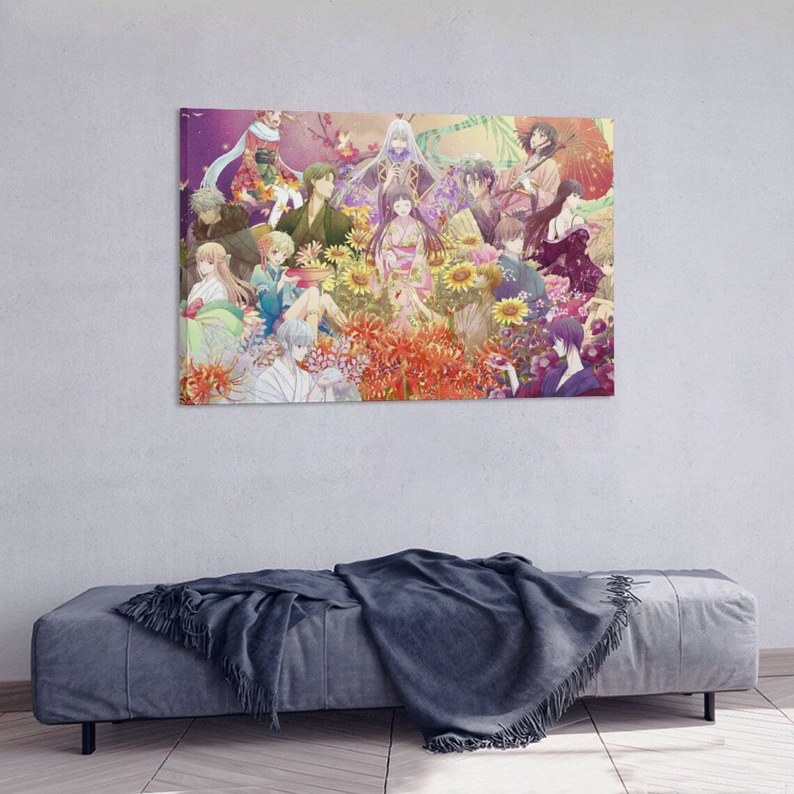 Fruits Basket Anime Poster Canvas Art Poster y Wall Art Etsy