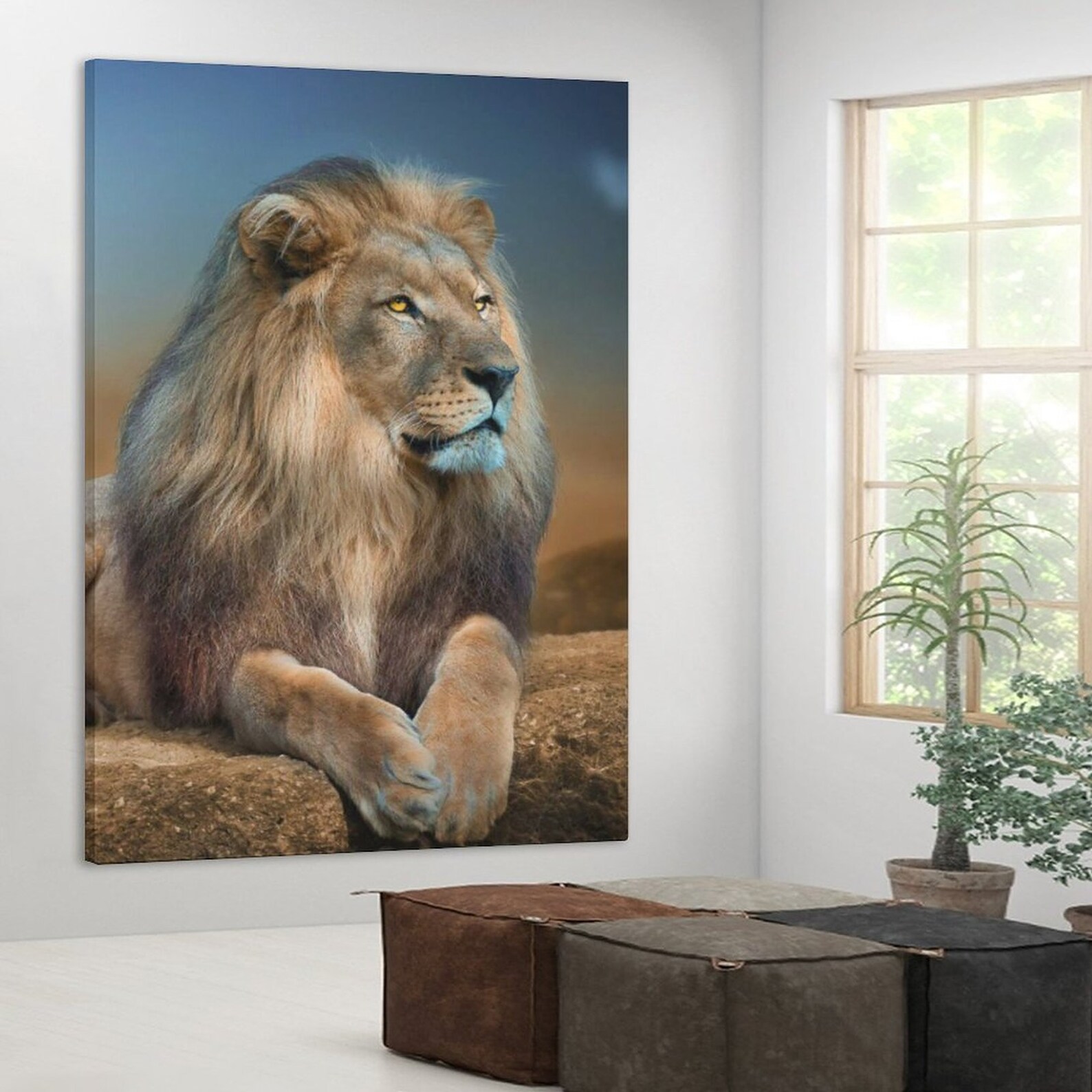 Sasha Alexander Leinwandbild 60x90 Cm - Wanddekoration Für Wohnzimmer & Schlafzimmer