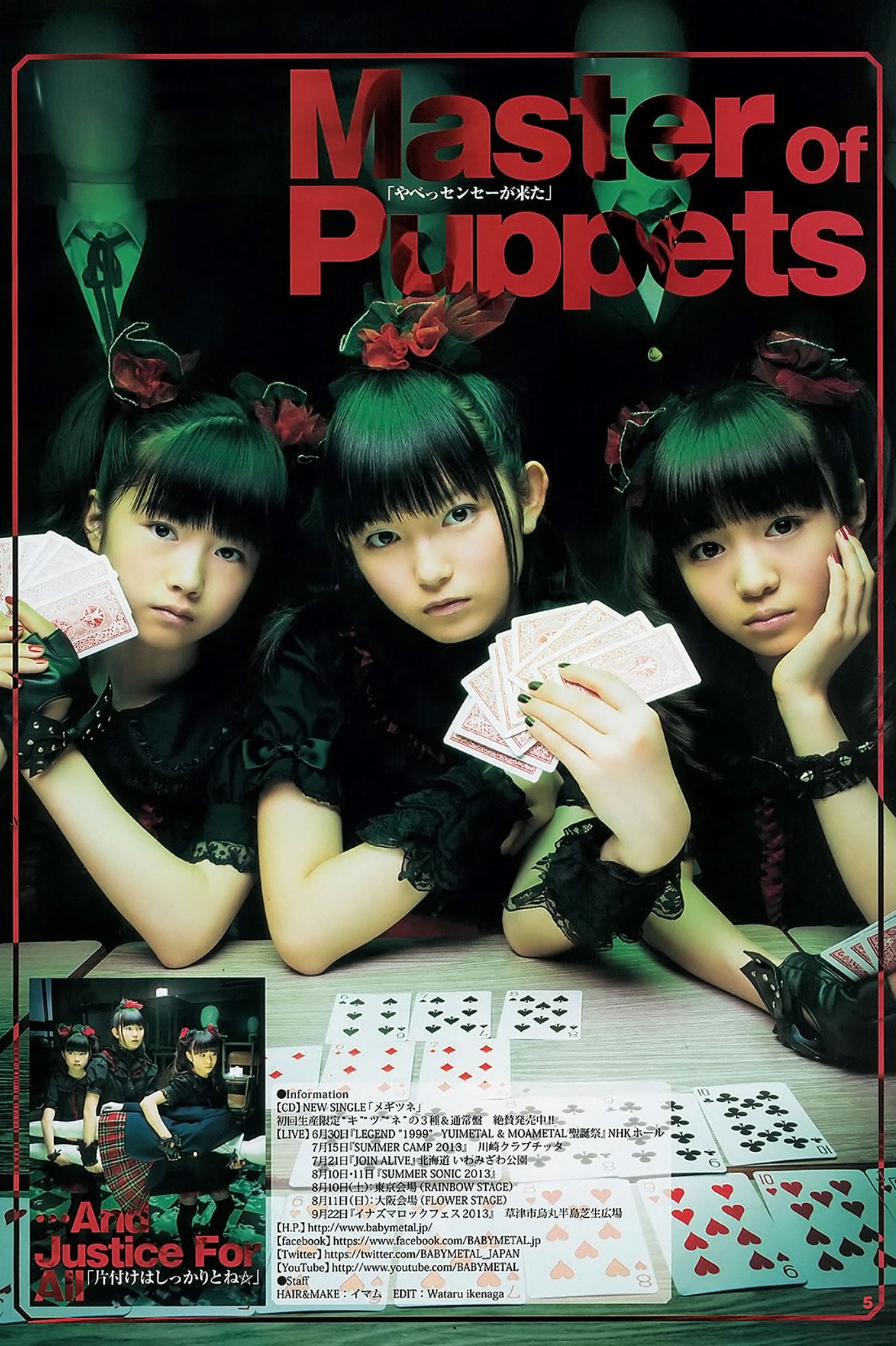 Babymetal Poster Music Poster Vintage Poster Canvas Art Etsy