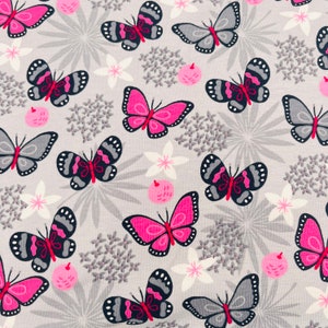 Jersey stoff schmetterling (Organic Knit Cotton Spandex Jersey