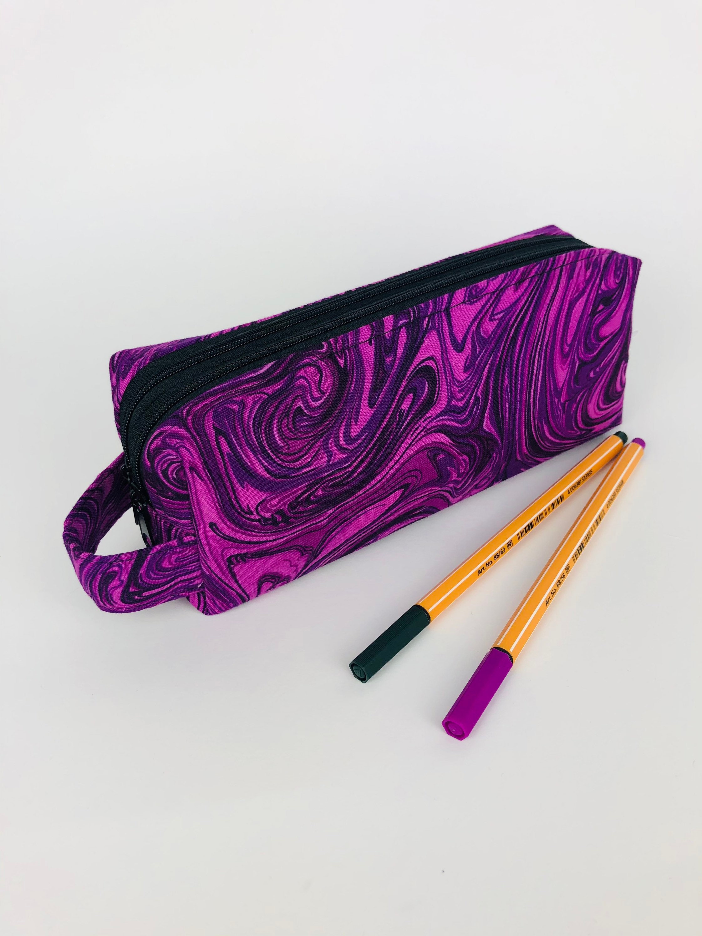 Lápices dos compartimentos mármol efecto - Etsy España