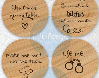 Inappropriate Coasters