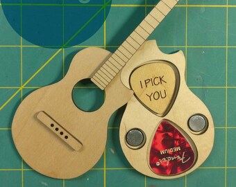 Guitar Pick Box - Digital File