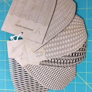 Living Hinge / Kerf Templates Plates