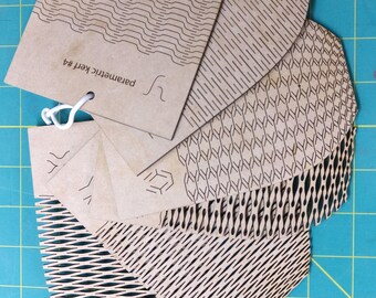 Living Hinge / Kerf Templates Plates