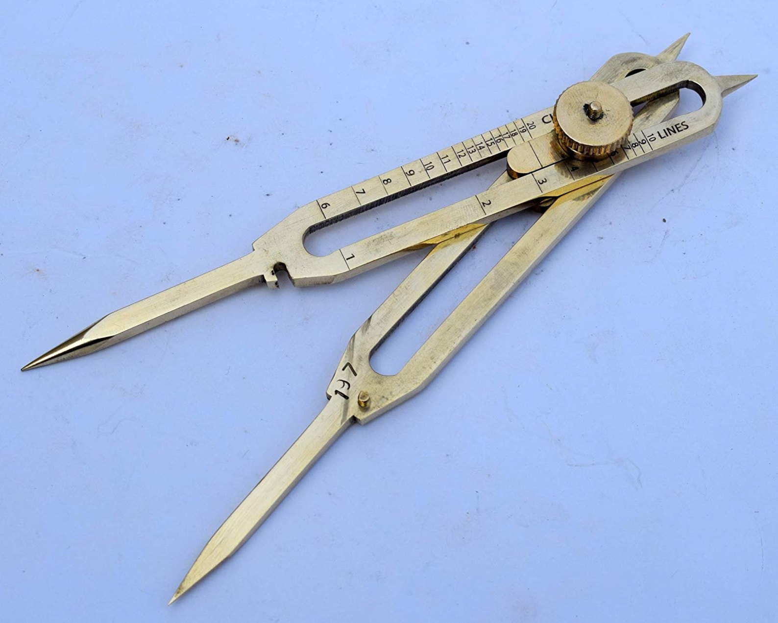 Solid Brass Divider Drafting Proportional Tool 6 Etsy