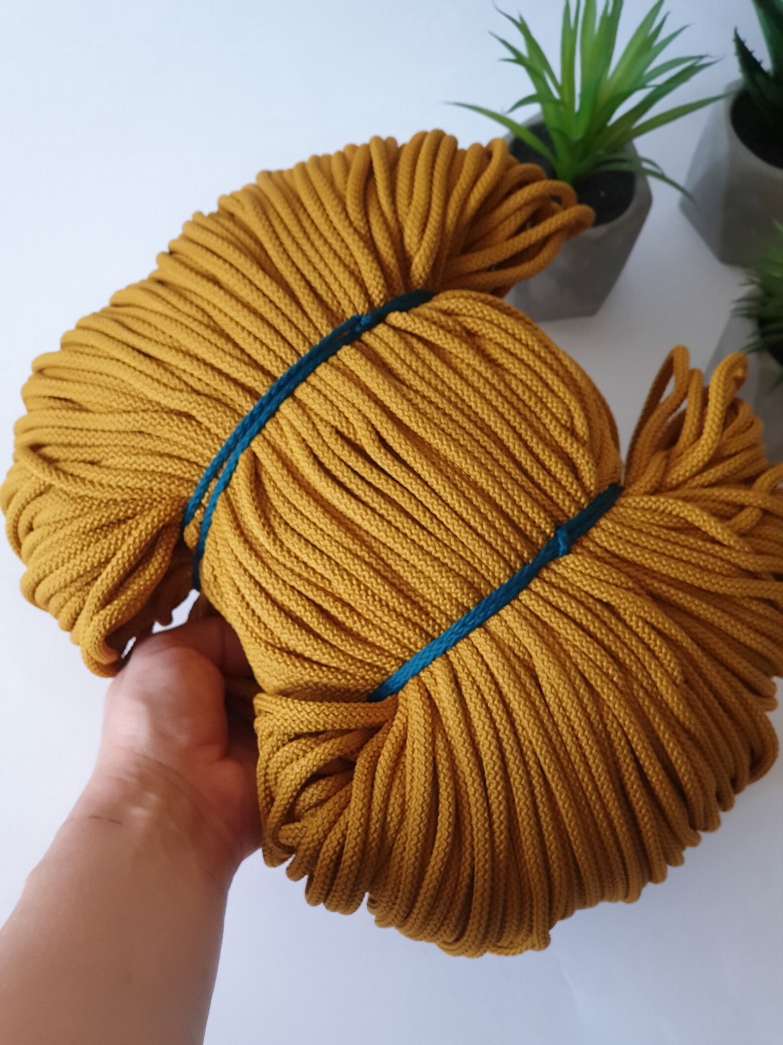 5mm Polyester Cord DIY Projects Polyester Rope Knitted - Etsy