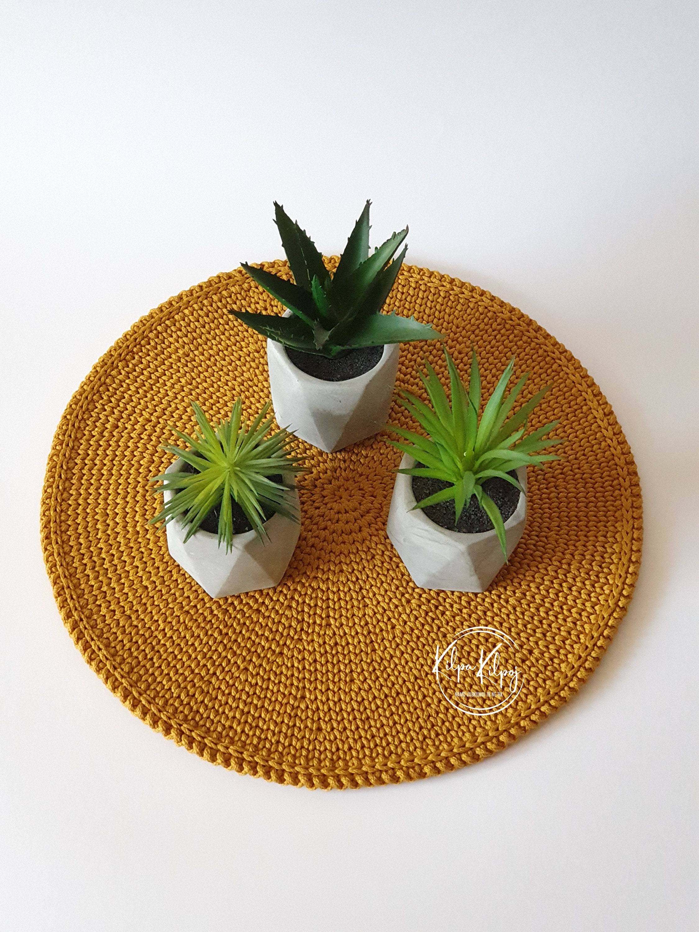 Dinner Placemats Crochet Table Mats Christmas Placemats Etsy