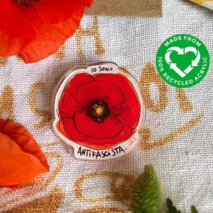 Confezione Di Spille/distintivi Smaltati Anarchici/ANTIFA - Azione - Foto 3