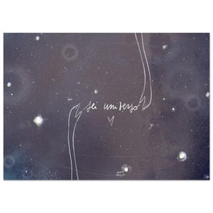 Stampa Sei Universo, Amore vero, illustrazione effetto acquerello • san Valentino • Poster in carta opaca premium