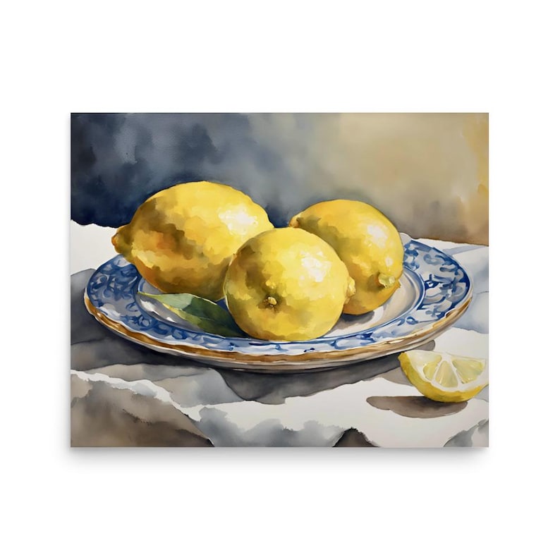 lemon plate