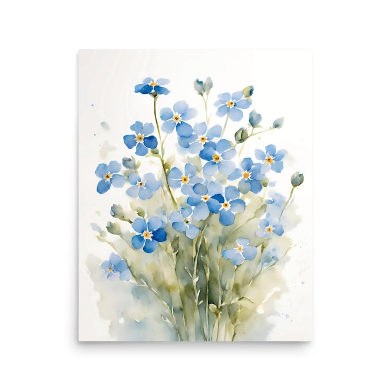 Forget me not bouquet