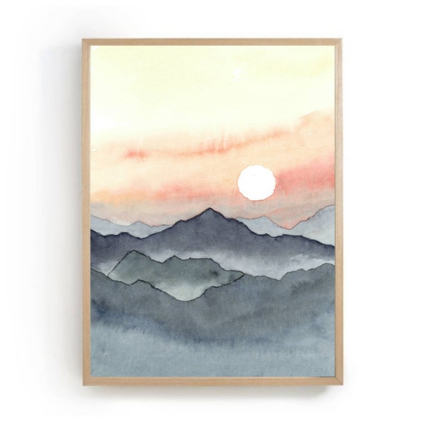 Smoky Mountains Poster - Etsy