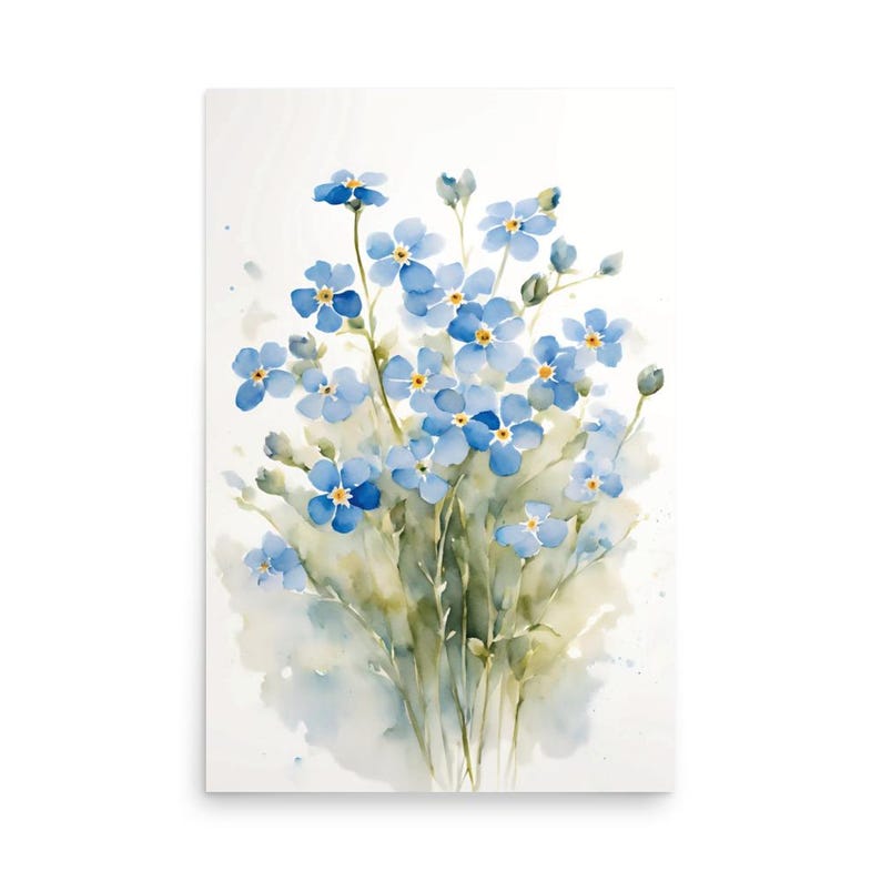 Forget me not bouquet