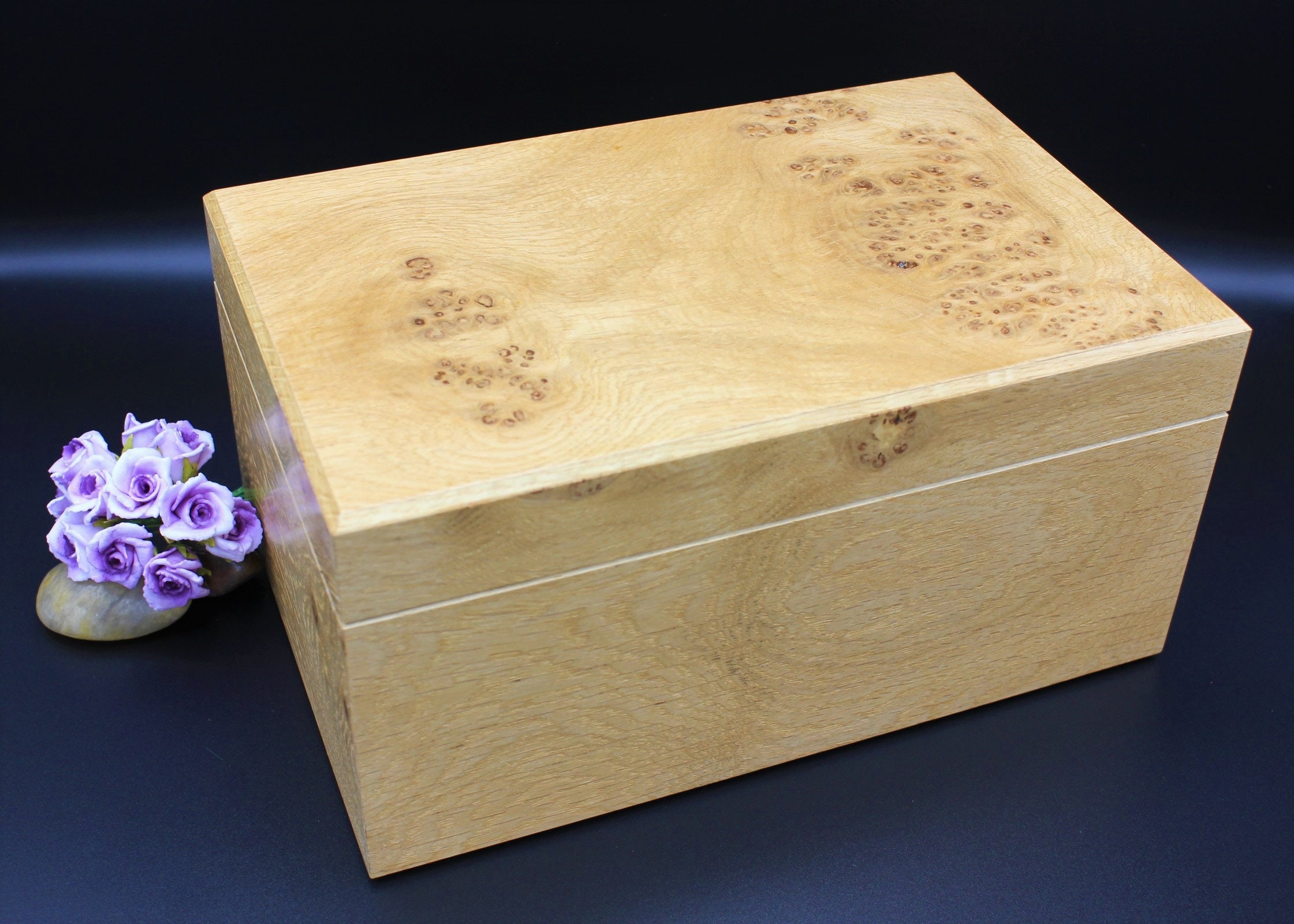 Jewellery Box/keepsake Box Pippy Oak Etsy