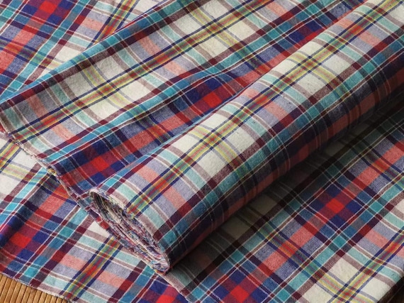 1950〜60'sヴィンテージチェック柄コットンワンピース 古着